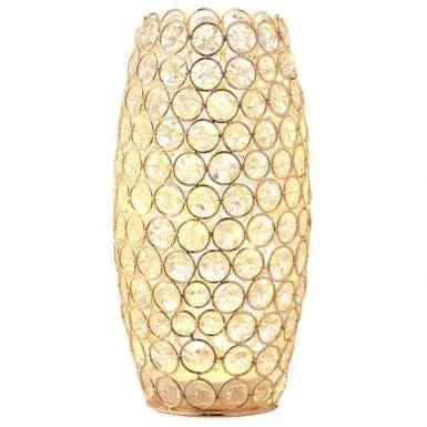 10" Opulent Jewel LED Oval Vase