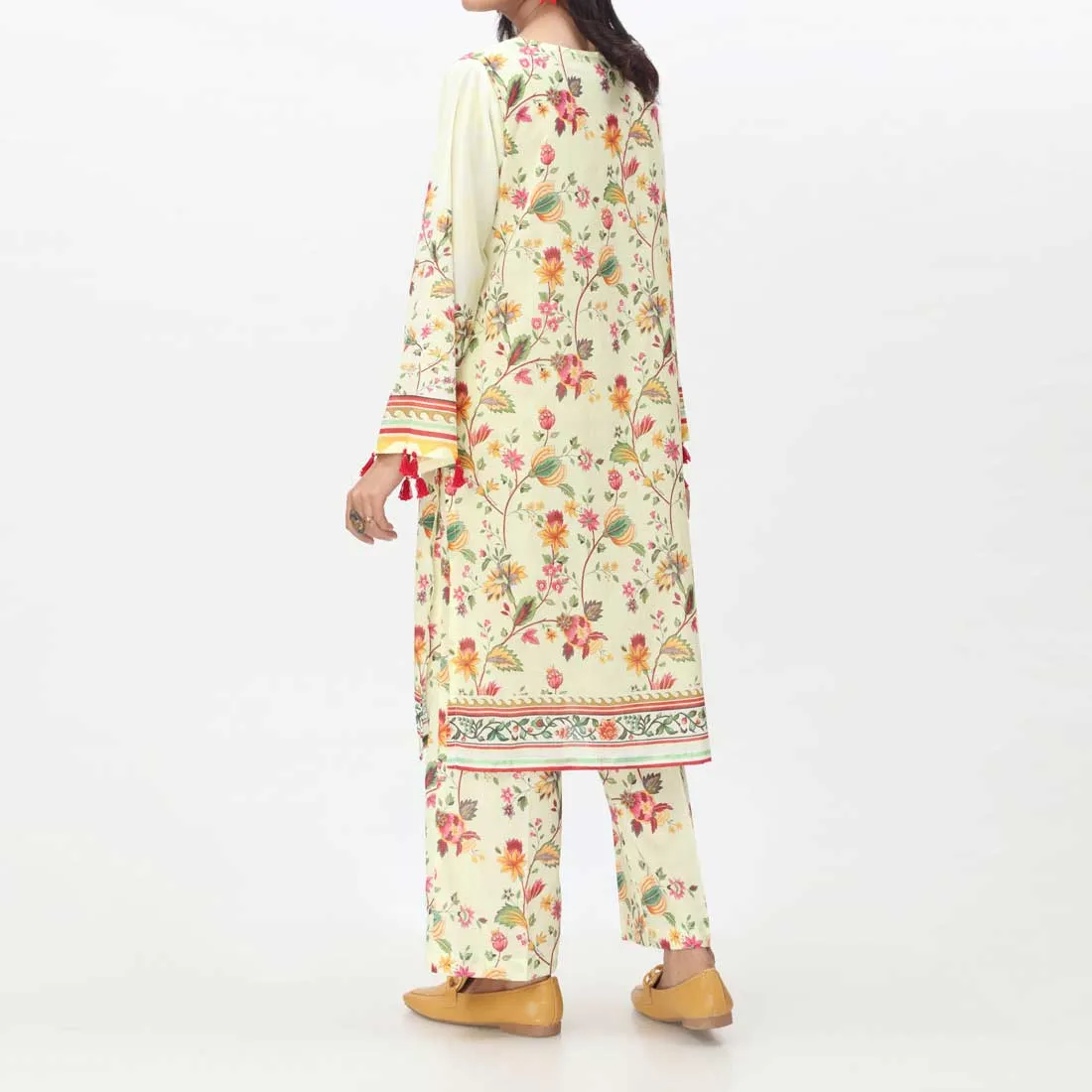 2PC- Digital Printed Lawn Suit PS4123