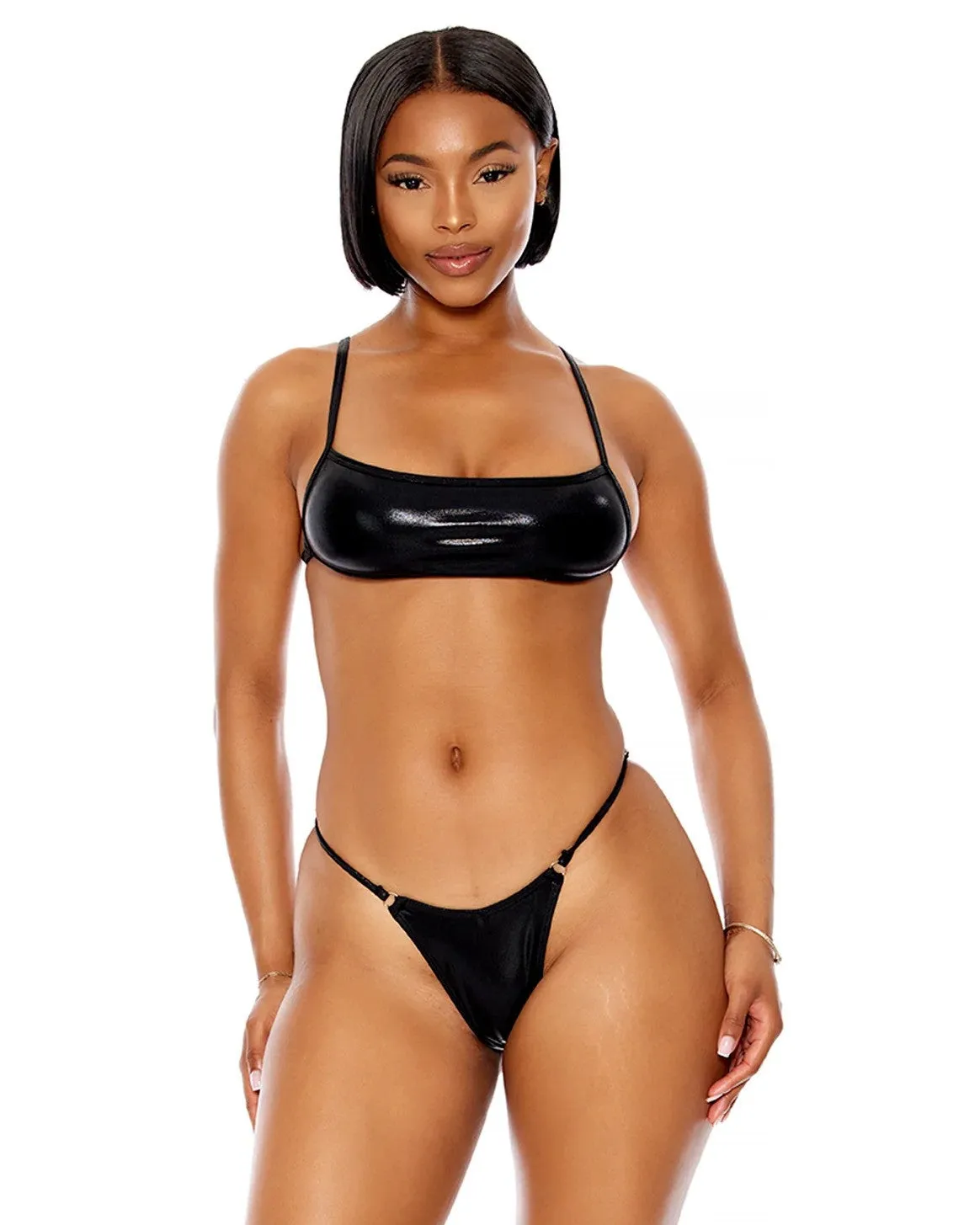 2pc Onyx Caught Up Bikini Set