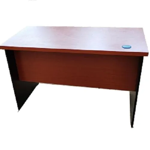 4 feet Office Table with 3 Drawers-Cherry