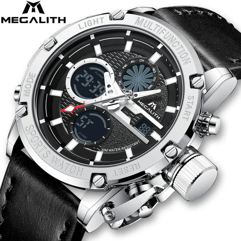 8236M | Quartz Men Watch | Leather Band