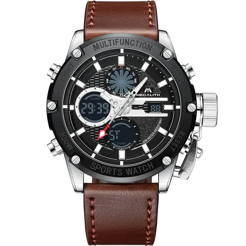 8236M | Quartz Men Watch | Leather Band