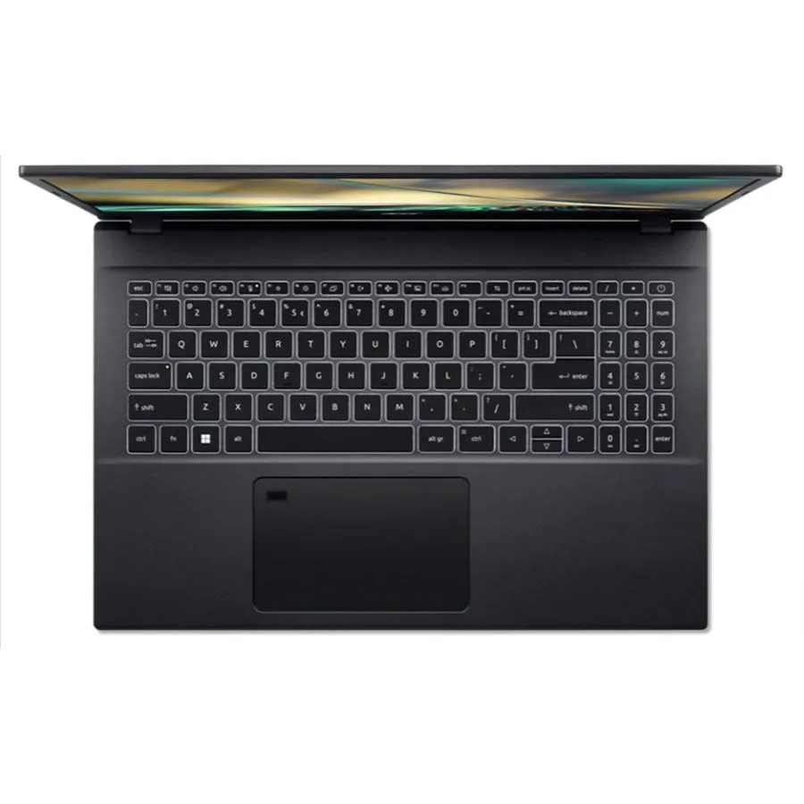 Acer Aspire 7 A715-76G-53J9 Laptop (Charcoal Black) | 15.6" FHD 1920 x 1080 |  i5-12450H | 8GB RAM | 512 SSD | GTX 1650 | Windows 11 Home | MS Office Home & Student 2021 | Acer Entry Run Rate Backpack E-1620-P