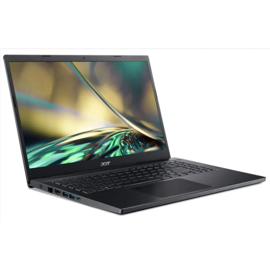 Acer Aspire 7 A715-76G-53J9 Laptop (Charcoal Black) | 15.6" FHD 1920 x 1080 |  i5-12450H | 8GB RAM | 512 SSD | GTX 1650 | Windows 11 Home | MS Office Home & Student 2021 | Acer Entry Run Rate Backpack E-1620-P