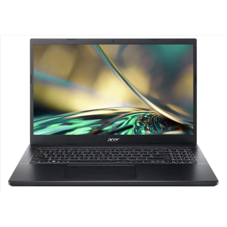 Acer Aspire 7 A715-76G-53J9 Laptop (Charcoal Black) | 15.6" FHD 1920 x 1080 |  i5-12450H | 8GB RAM | 512 SSD | GTX 1650 | Windows 11 Home | MS Office Home & Student 2021 | Acer Entry Run Rate Backpack E-1620-P