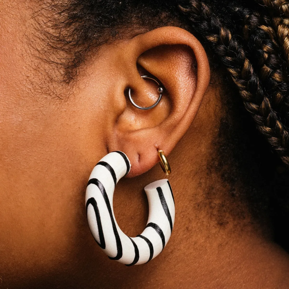 Agnes Small Chunk Earrings