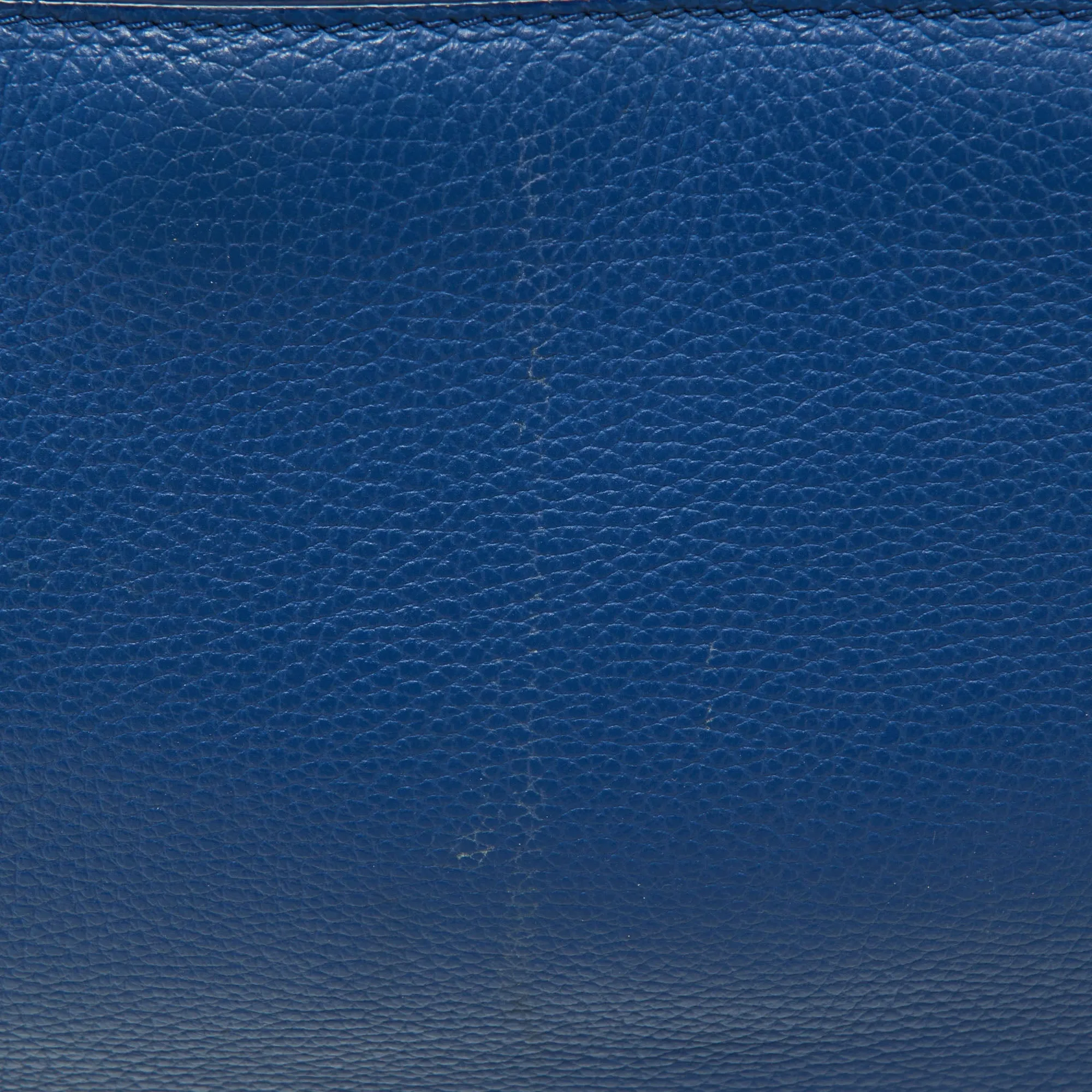 AIGNER Blue Leather Cybill Tote