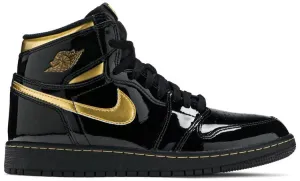 Air Jordan 1 Retro High GS 2020 "BLACK METALLIC GOLD"