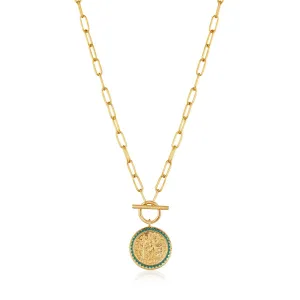 Ania Haie Emperor T-Bar Necklace - Gold