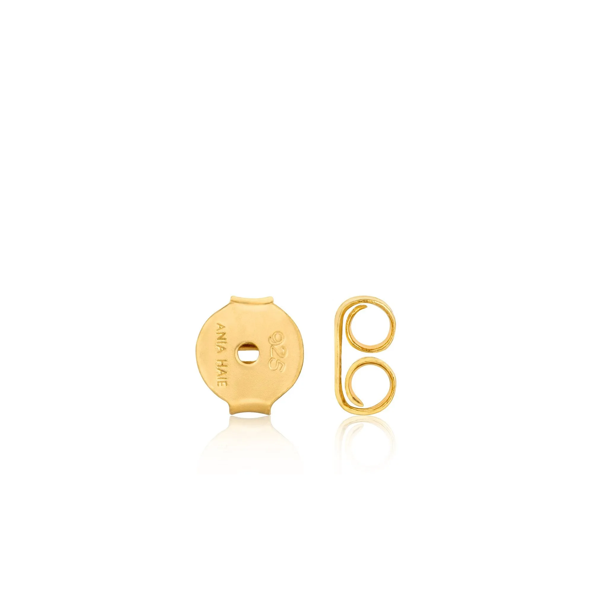 Ania Haie Gold Knot Stud Hoop Earrings