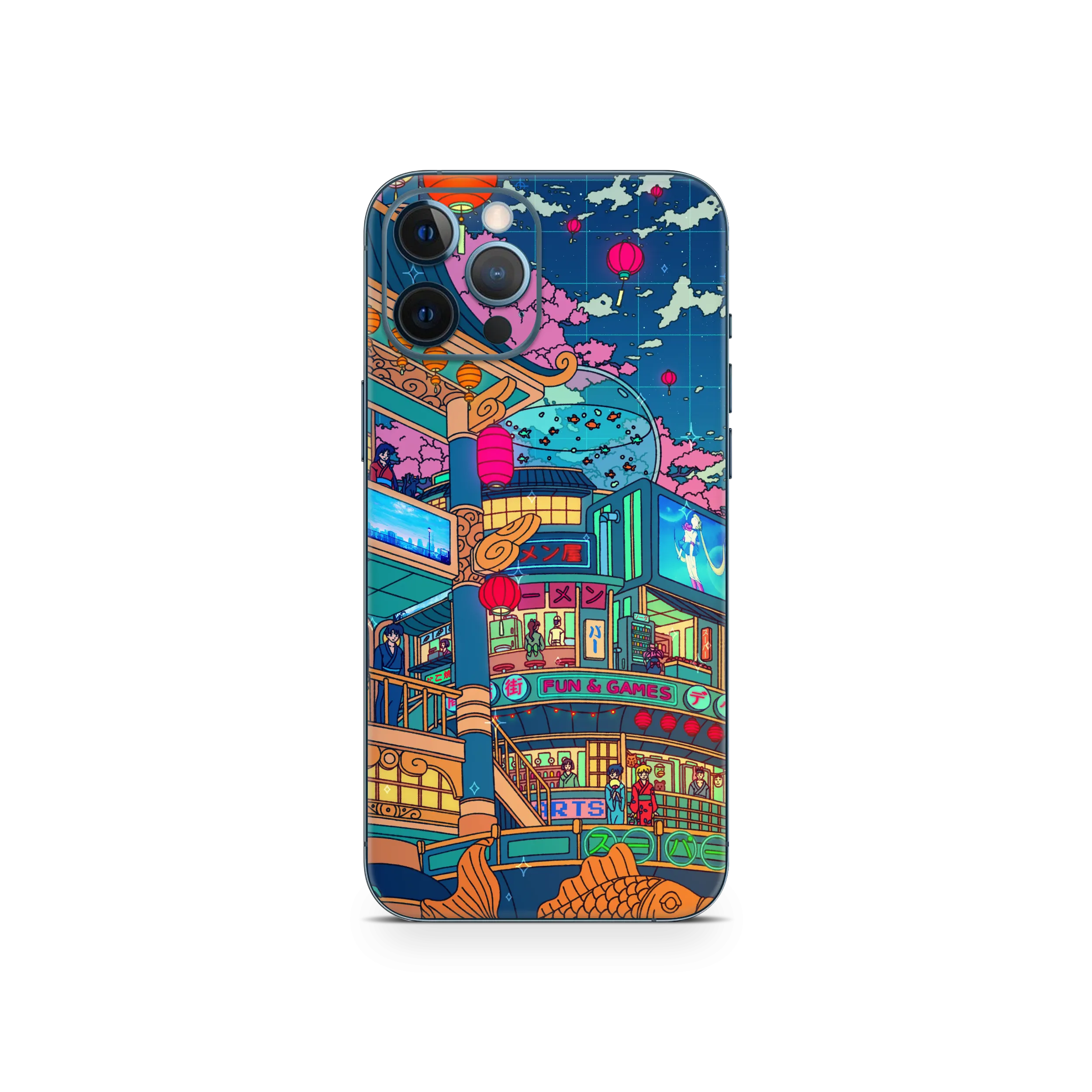 Apple iPhone Moon festival Skin