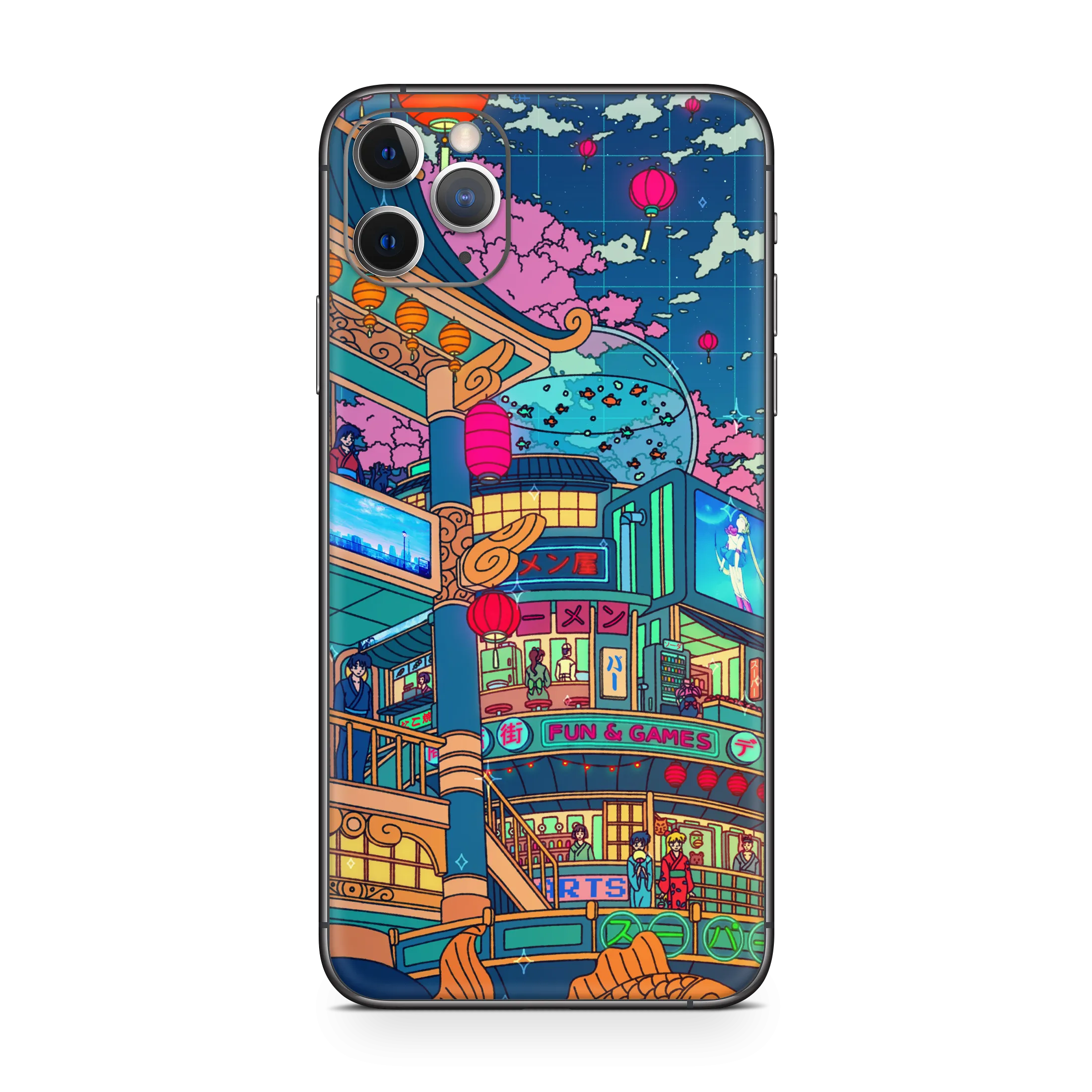 Apple iPhone Moon festival Skin