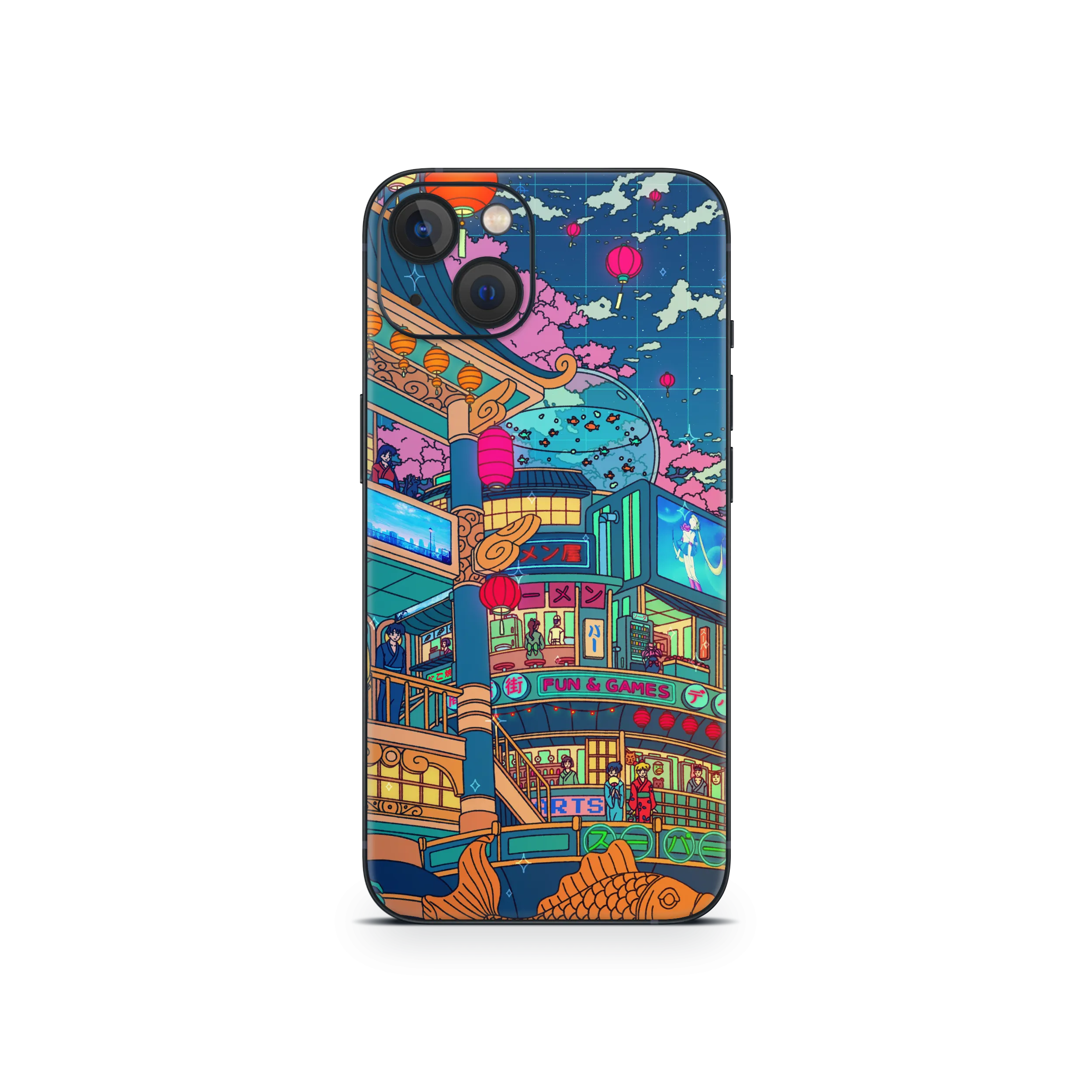 Apple iPhone Moon festival Skin