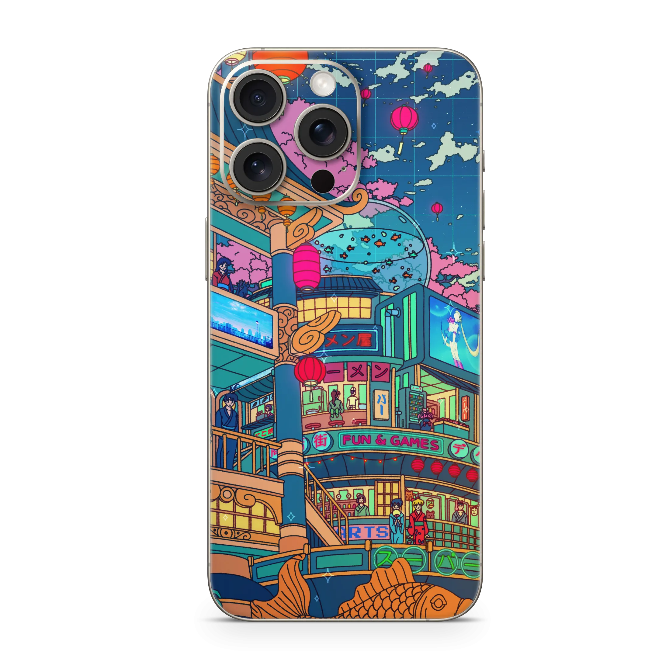 Apple iPhone Moon festival Skin