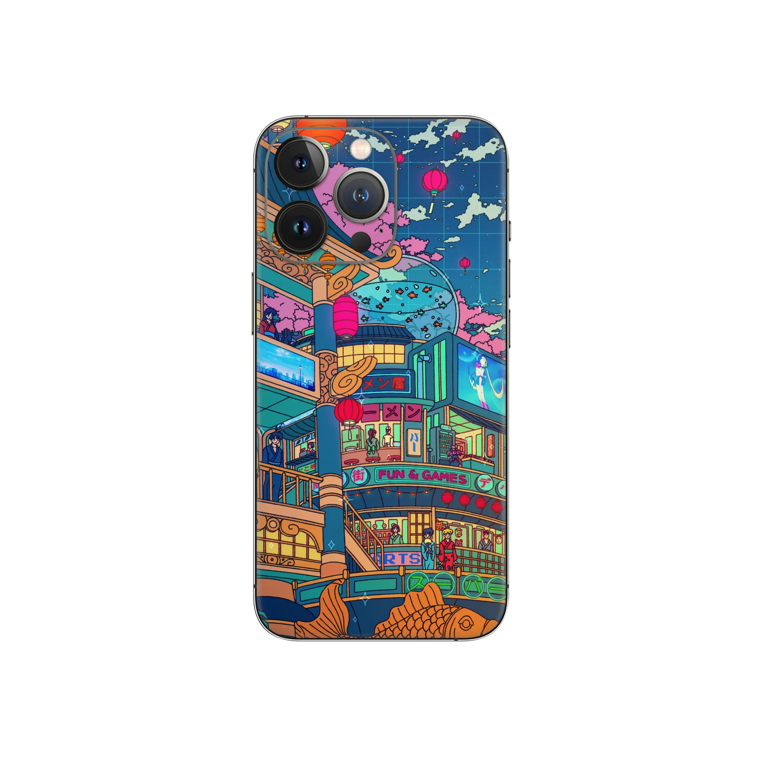 Apple iPhone Moon festival Skin