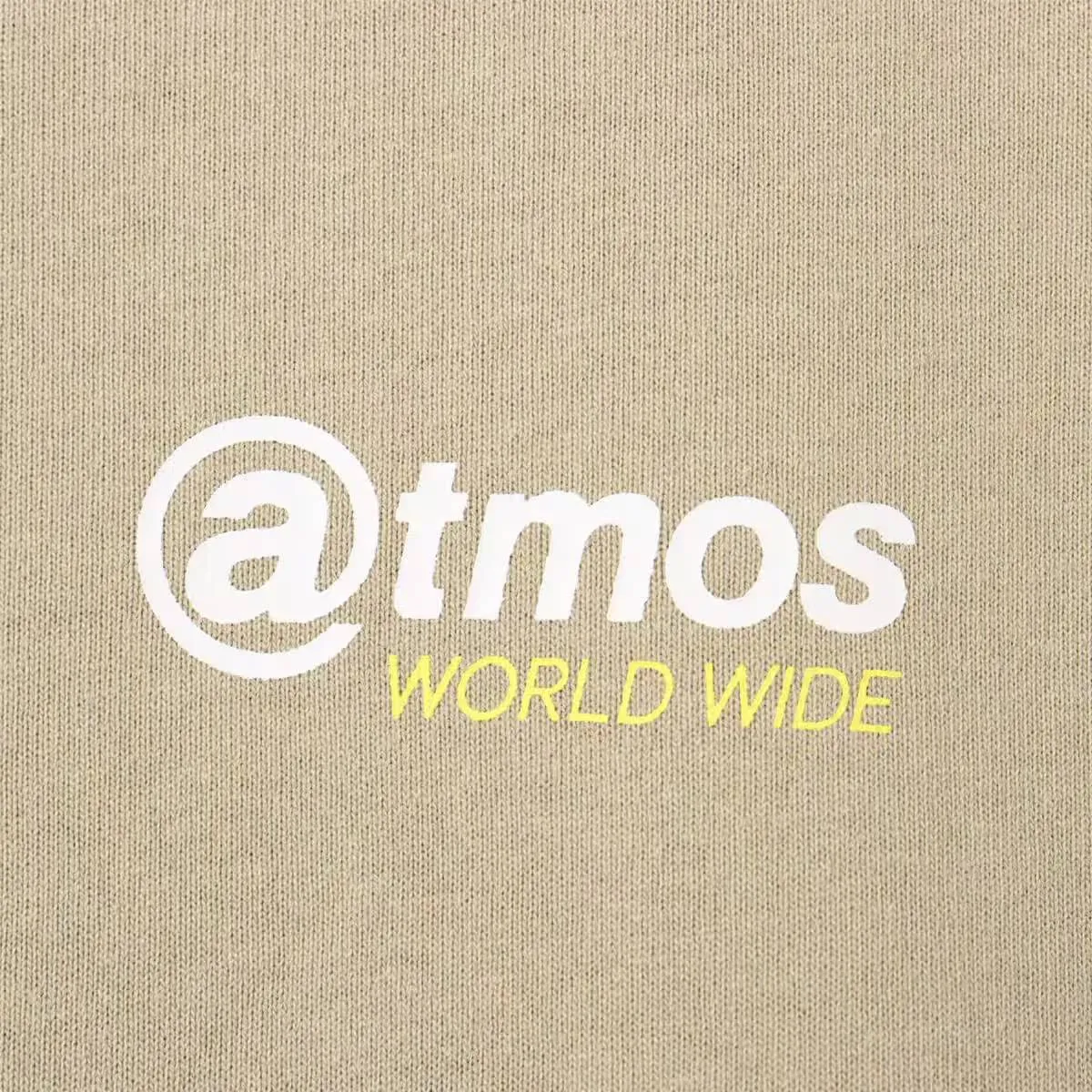 ATMOS A LOGO PRINT T-SHIRT