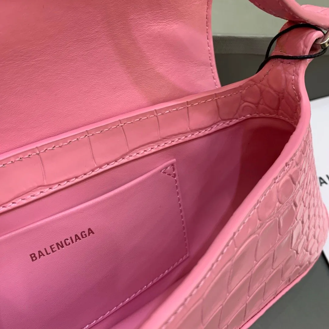 Balen XX Small Flap Bag Box Pink, For Women,  Bags 10.6in/27cm 6956452108Y5812