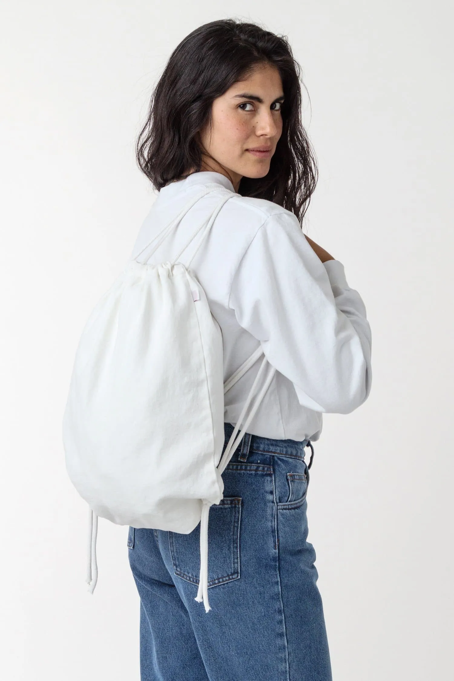 BD09 - Bull Denim Drawstring Backpack