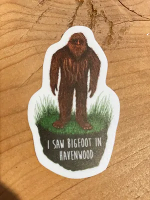 Bigfoot Sticker