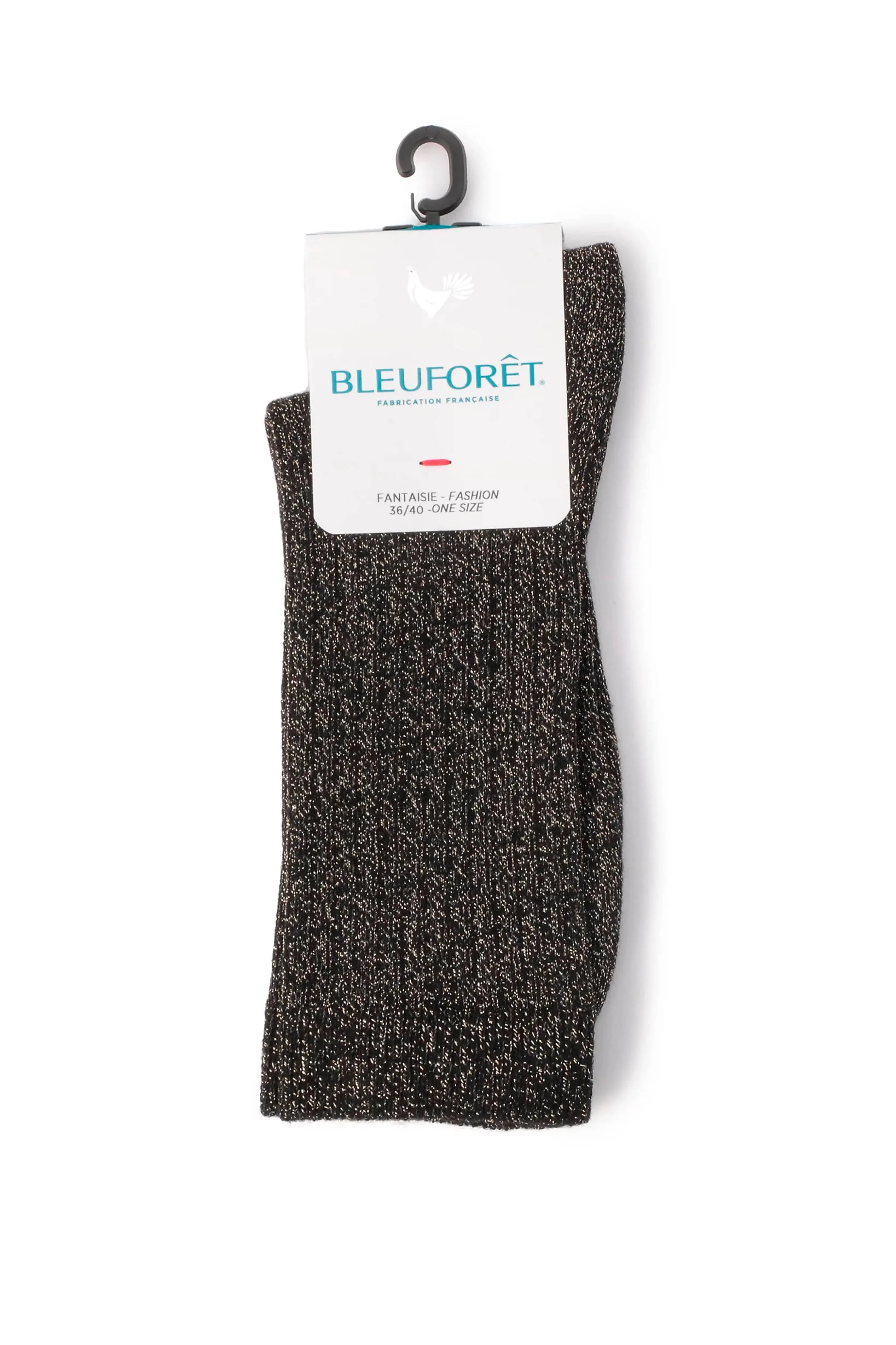 Bleuforêt Ribbed Lurex Sock