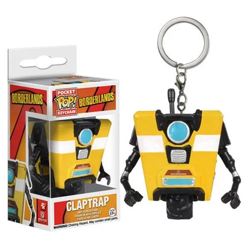 Borderlands Pocket Pop! Keychain Claptrap