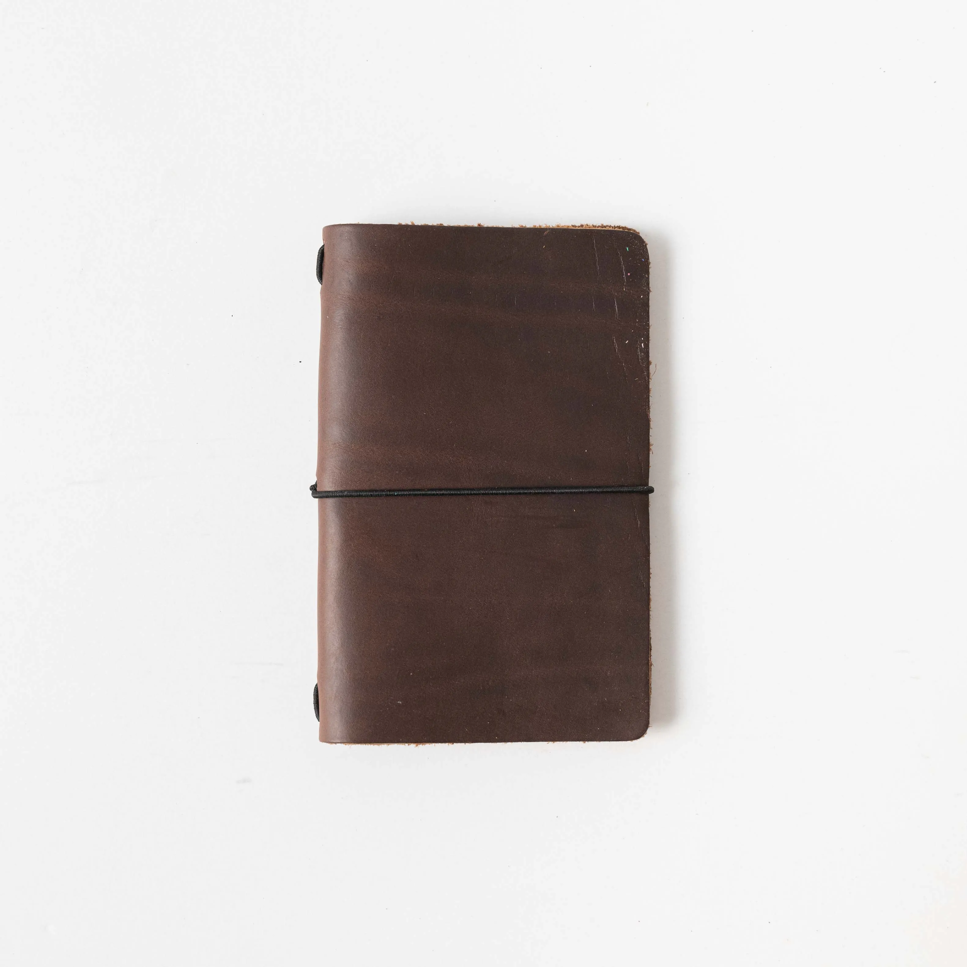 Brown Chromexcel Travel Notebook