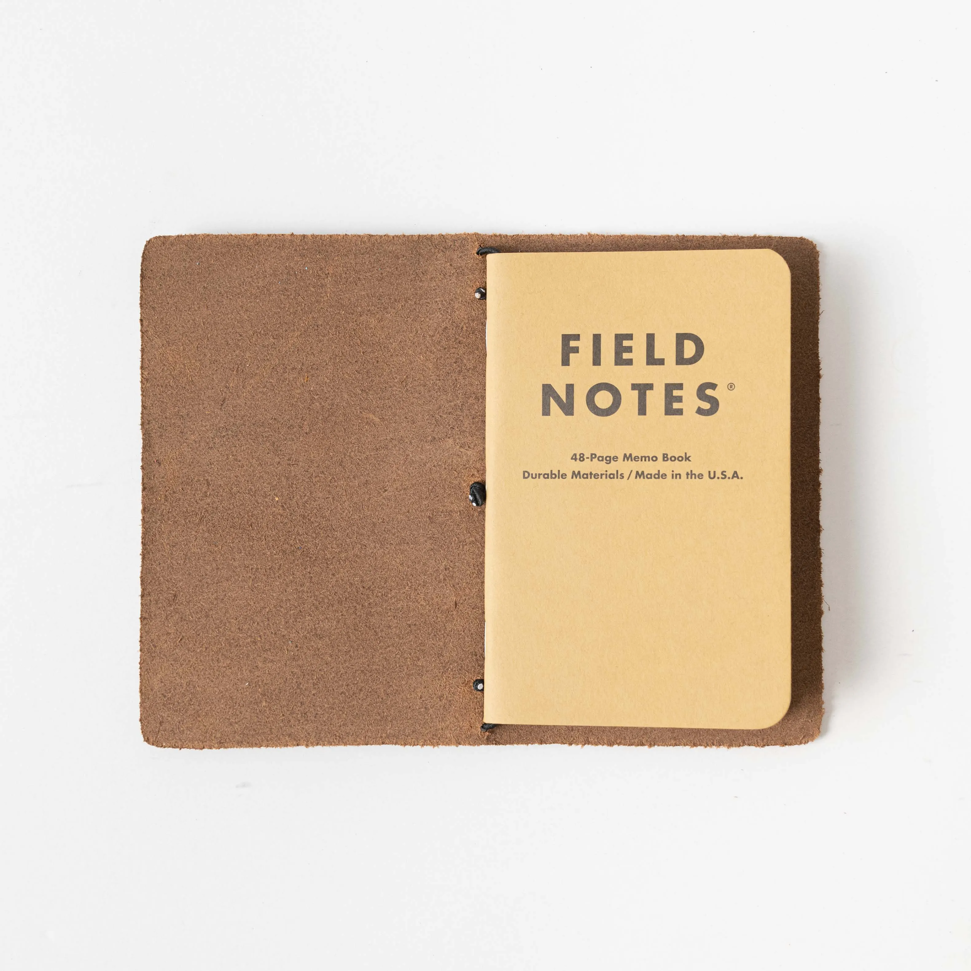 Brown Chromexcel Travel Notebook