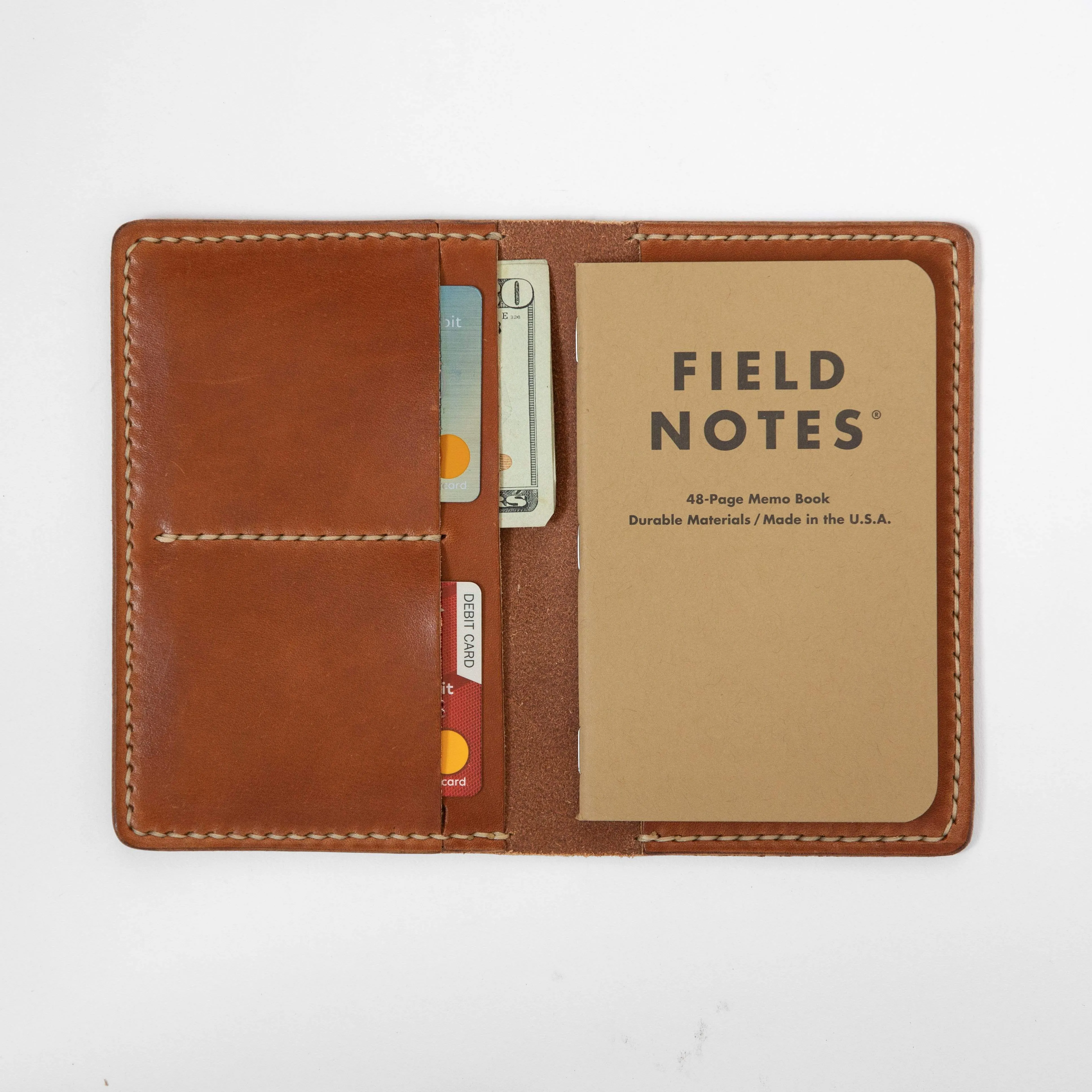 Buck Brown Notebook Wallet