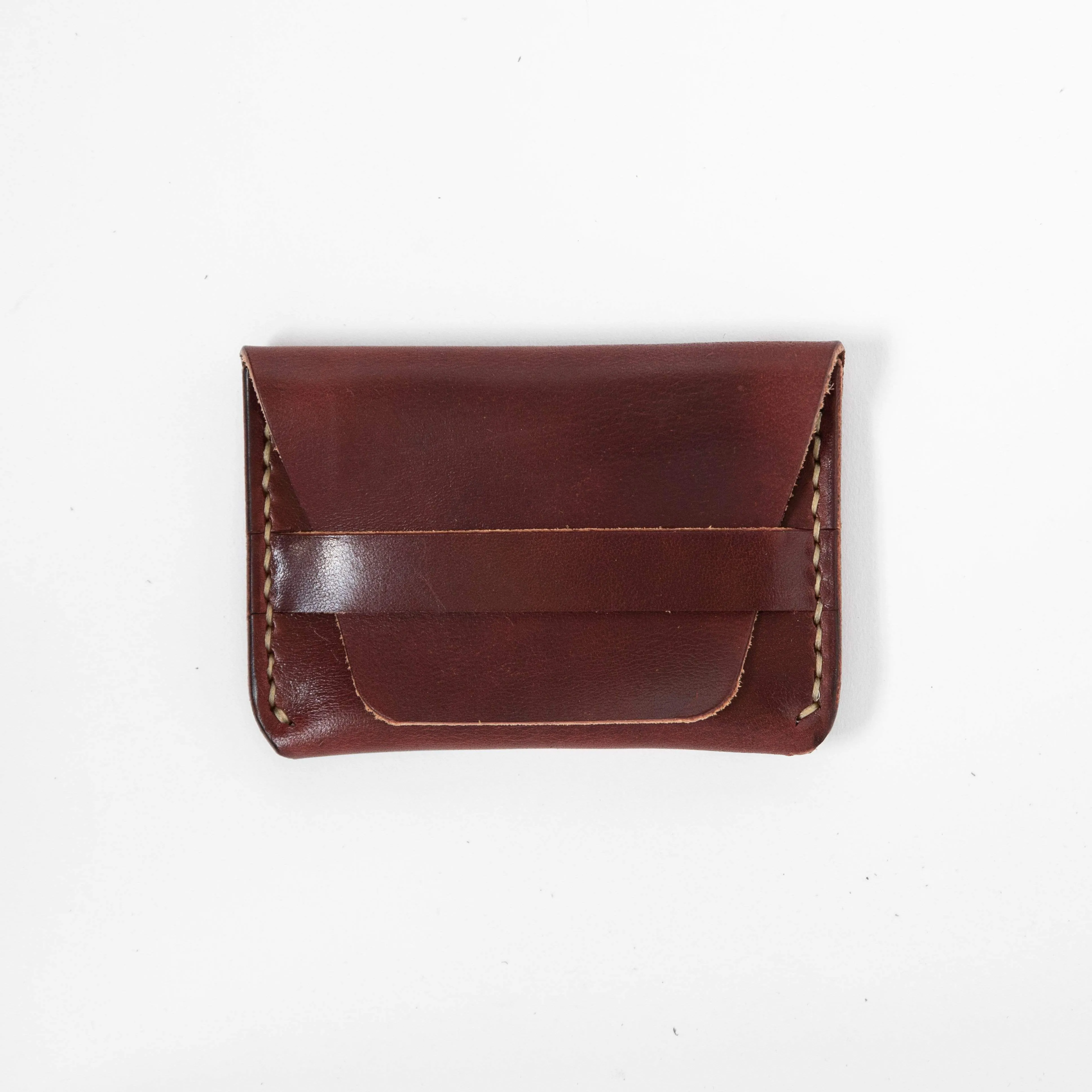 Burgundy Flap Wallet