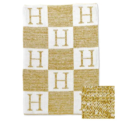 Butterscotch Blankees Metallic Initial & Blocks