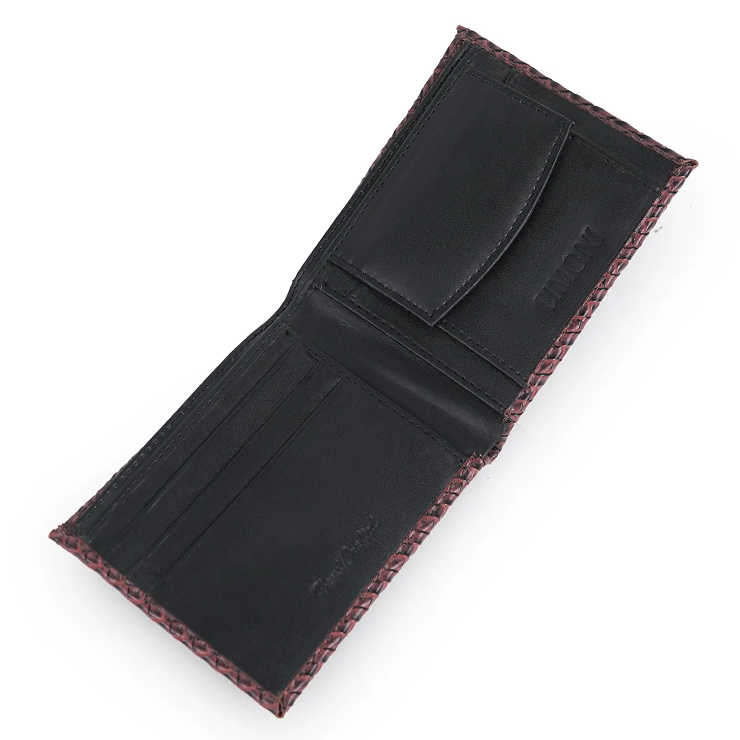 CIMONI PU Leather Casual Trendy Travel Slim Wallet for Men