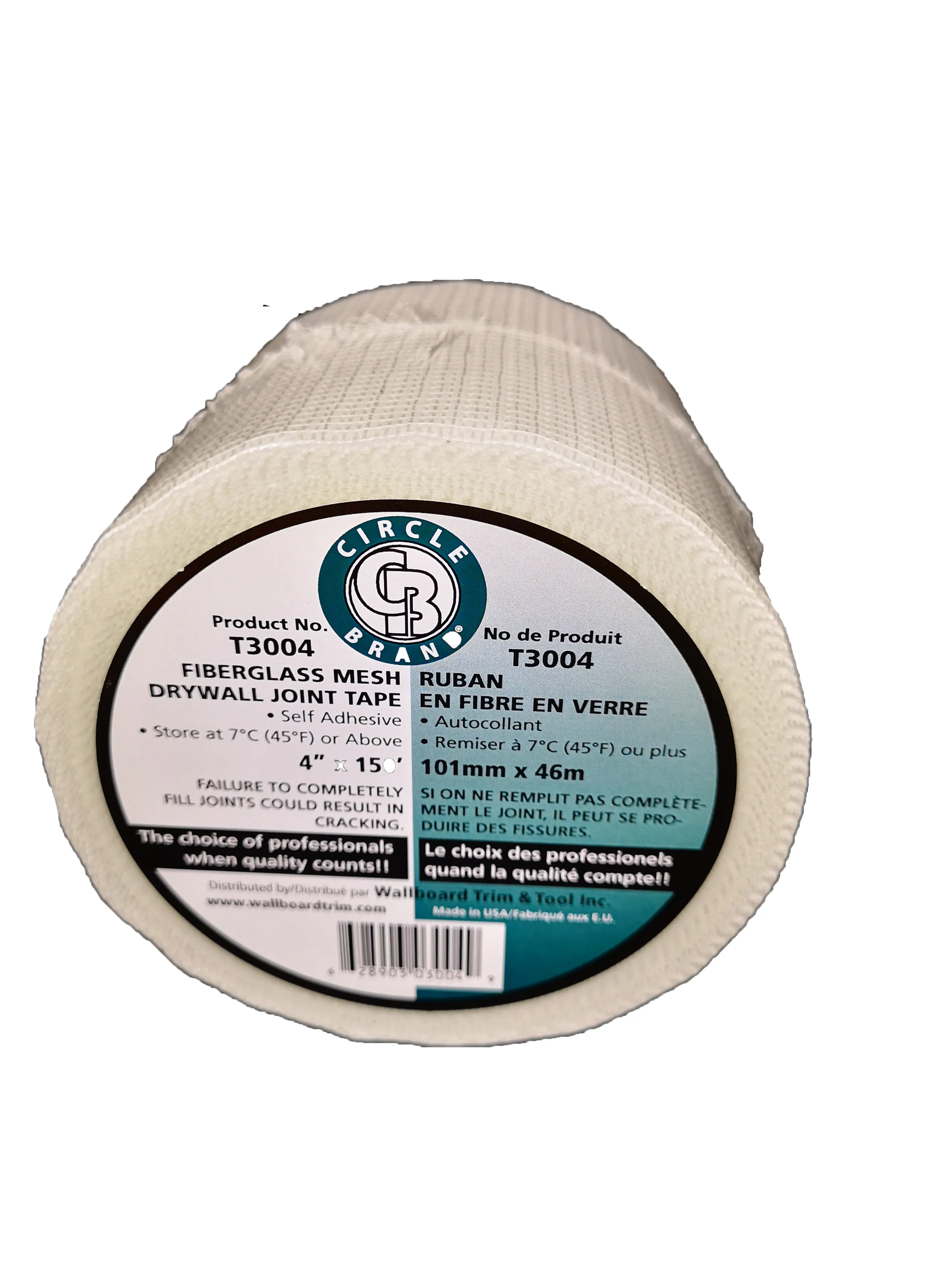 Circle Brand 4" Fiberglass Mesh Tape