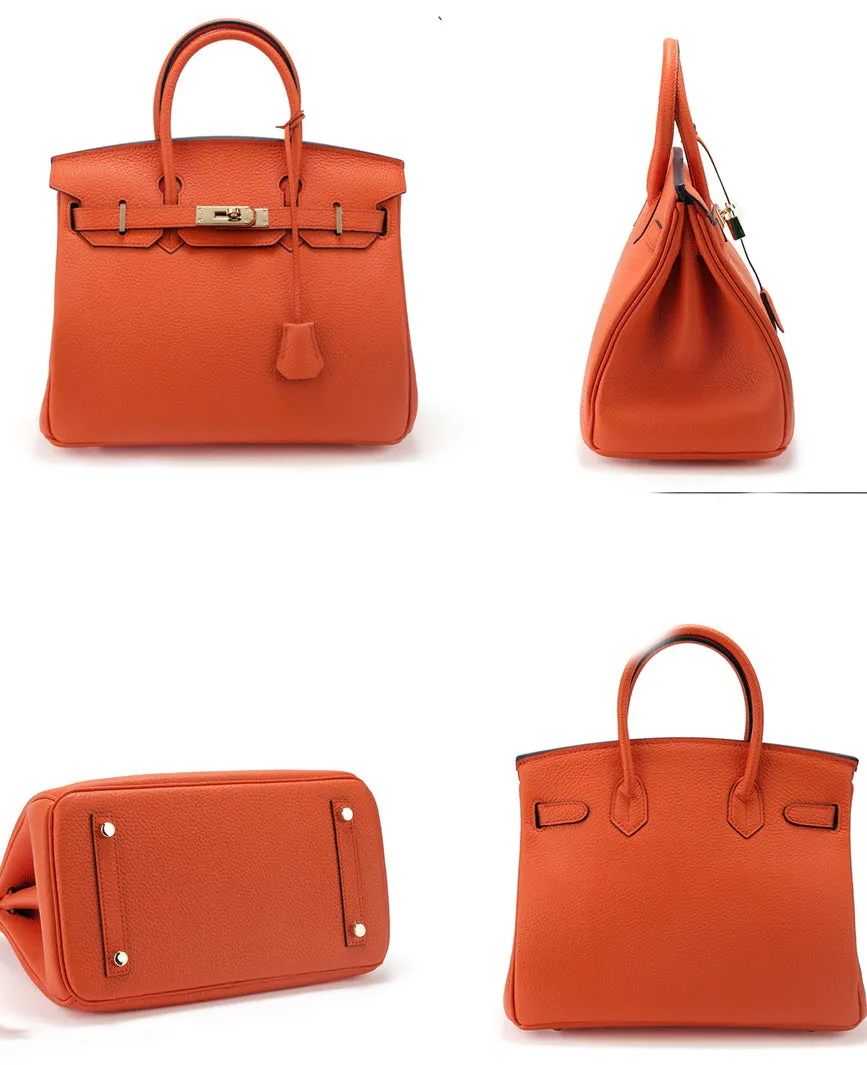 Classic Leather Shoulder Bag