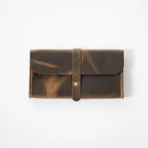 Crazy Horse Clutch Wallet