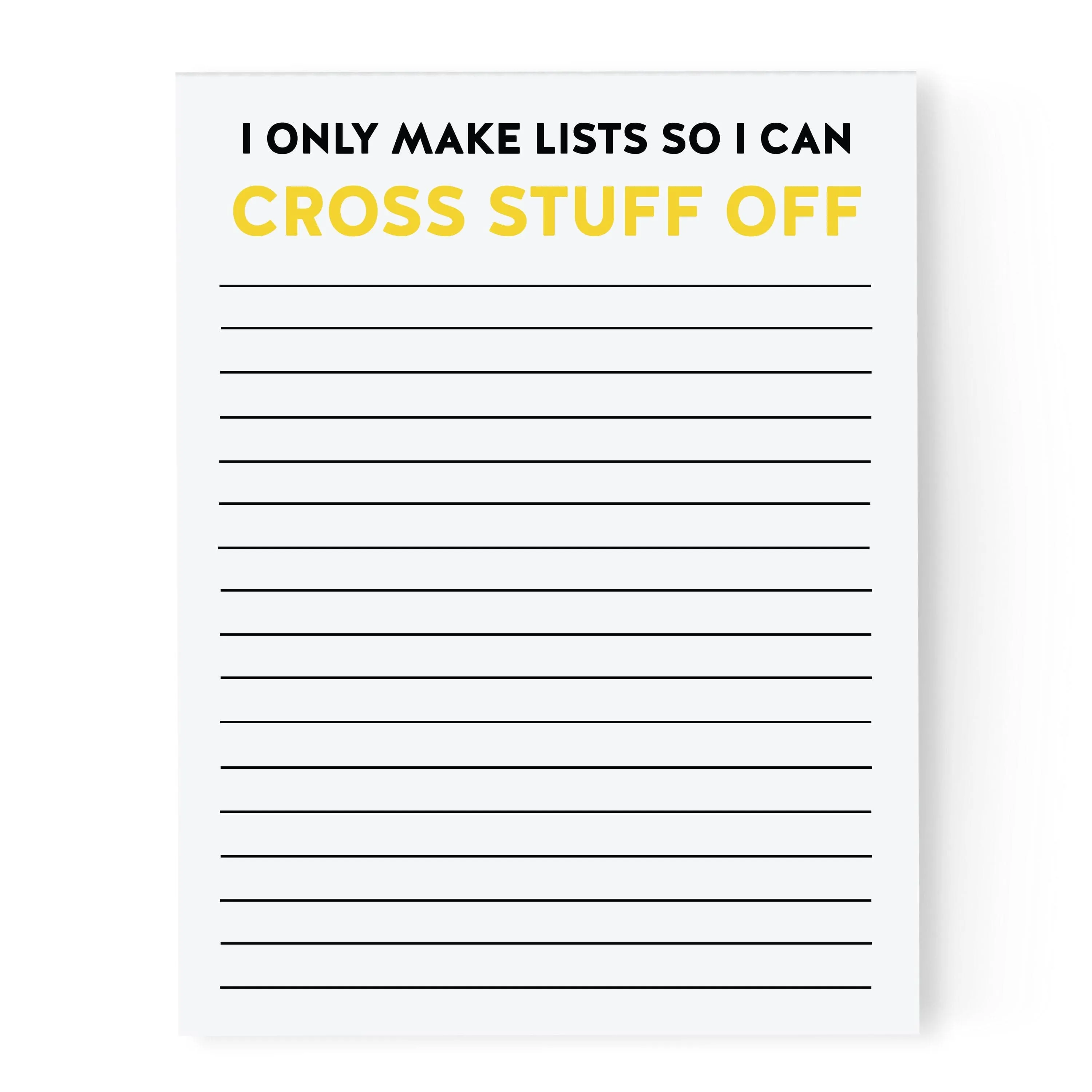 Cross Stuff Off | Notepad