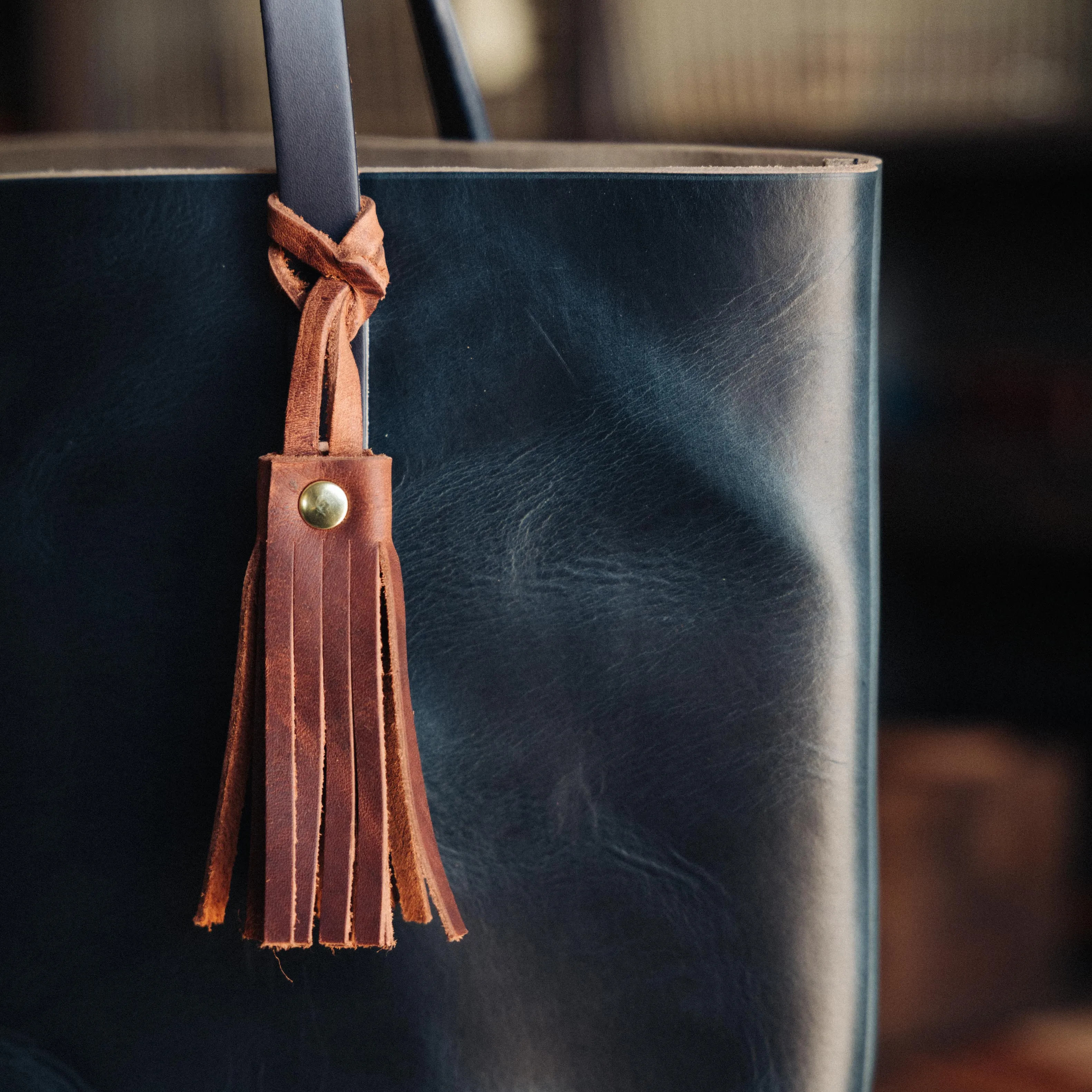 Cypress Leather Tassel