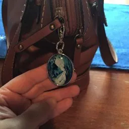 Dolphin Bag Charm - The Kiss