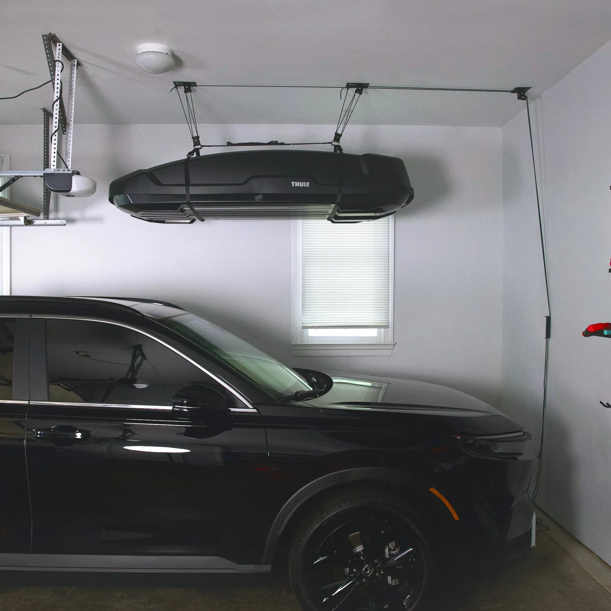 Elite Heavy Duty Cargo Box Hoist Garage Ceiling Storage Hoist | Holds up to 150 lbs