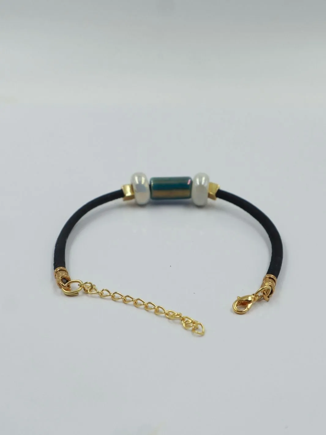 Emerald Lily Harmony Bracelet