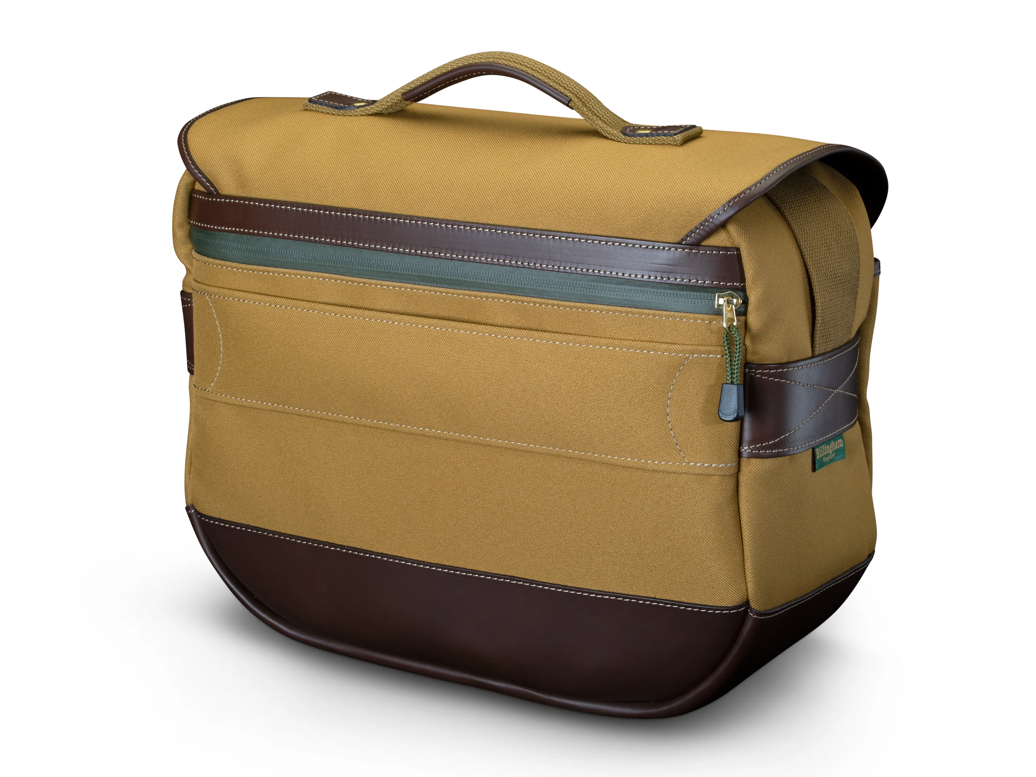 Eventer MKII Camera/Laptop Bag - Khaki FibreNyte / Chocolate Leather