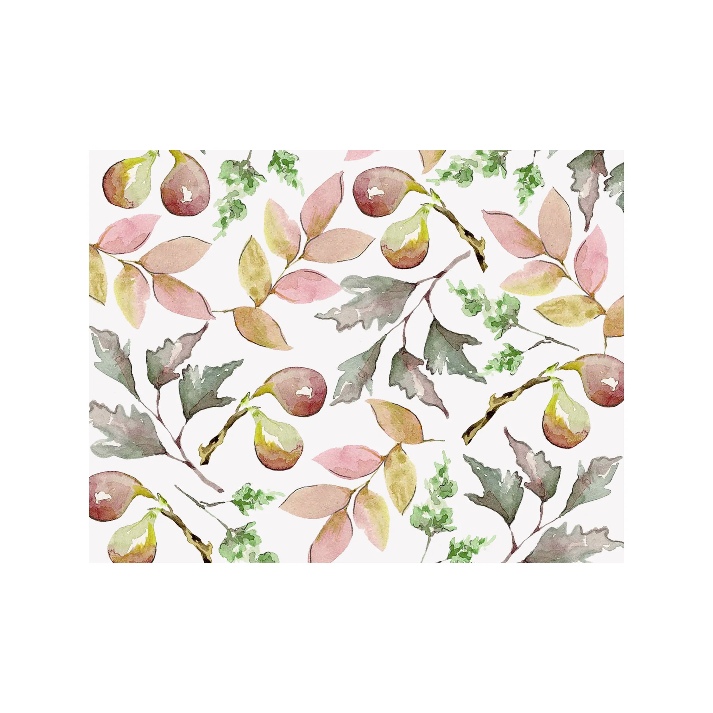 Fig Foliage Note Cards