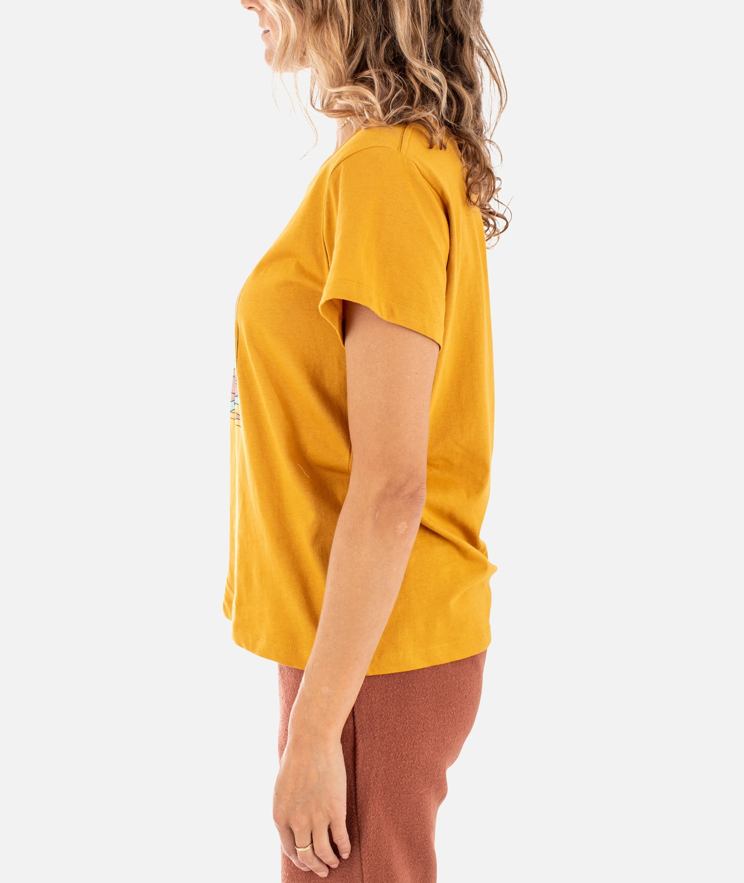 Hillside Tee - Mustard