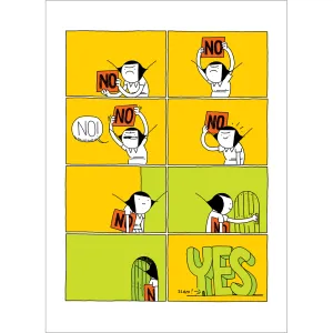 House of Yes Print (8.5x11")