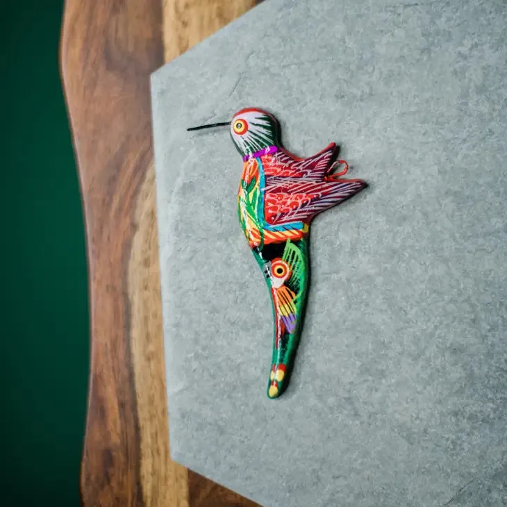 Hummingbird Ceramic Ornament