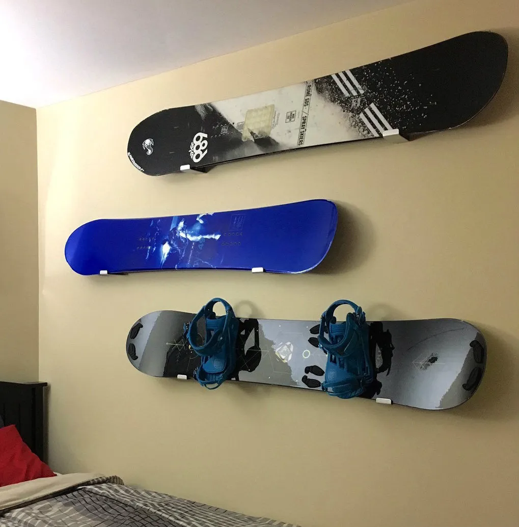 Keystone Minimalist Snowboard Display Rack | Holds 30 lbs