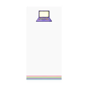 Laptop Notepad- Purple