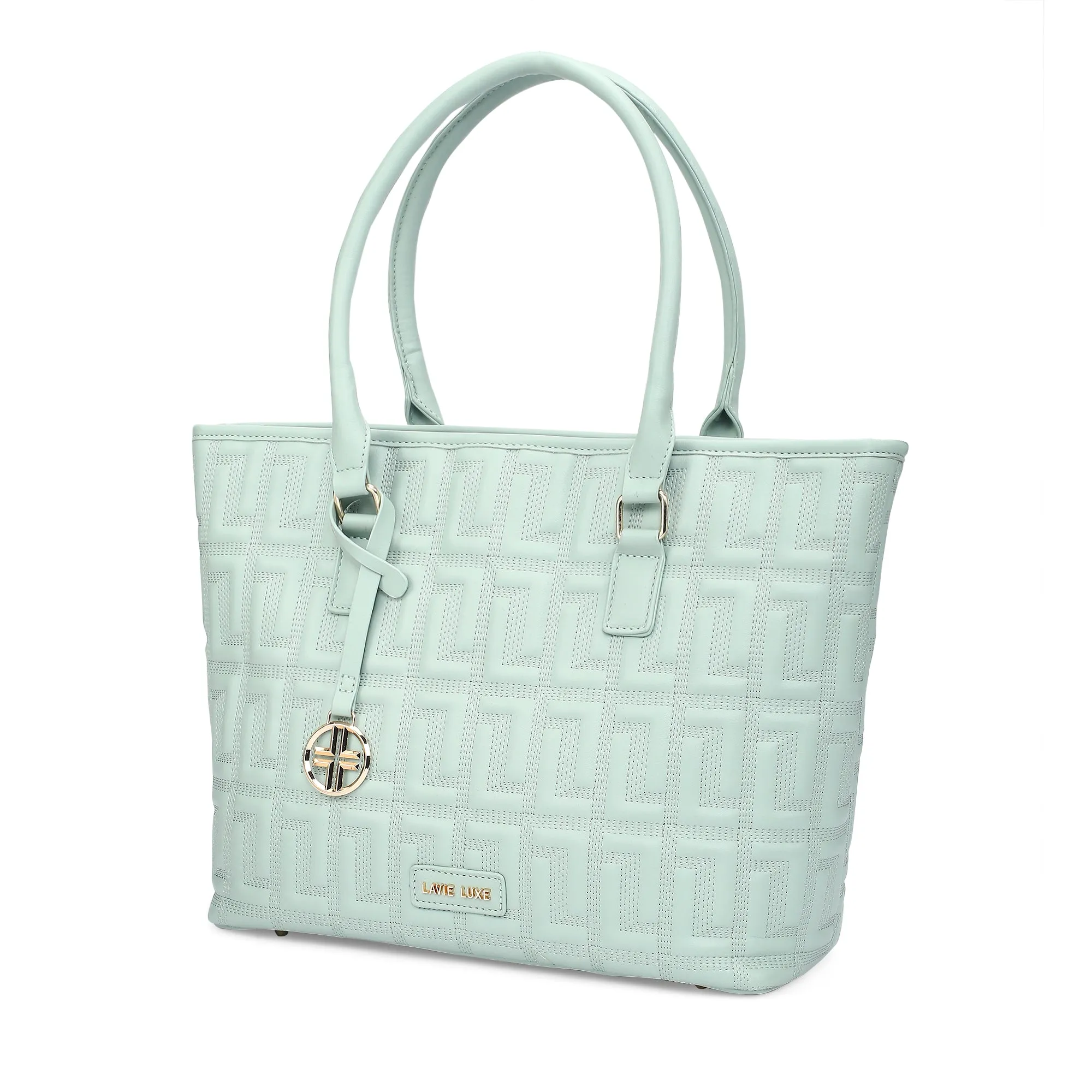 Lavie Luxe Jerry Mint Large Women's Tote