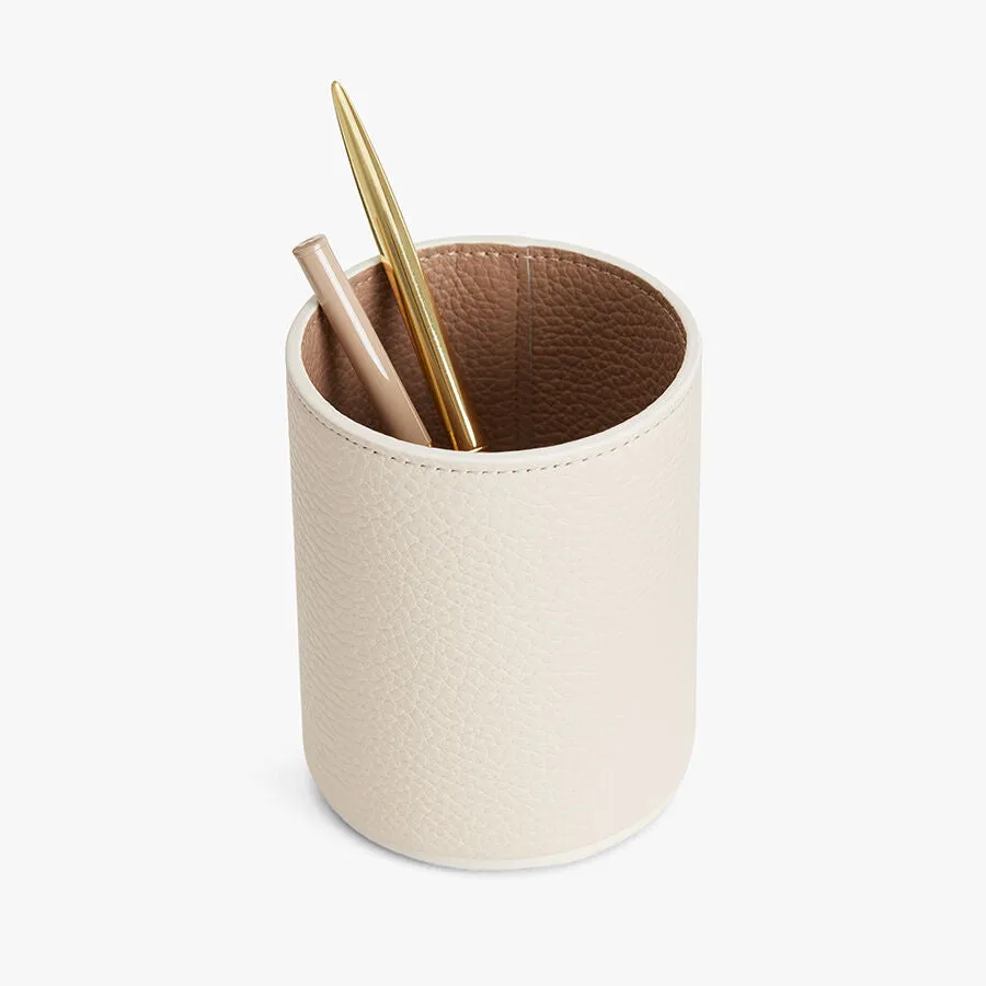 Leather Organizer Cup