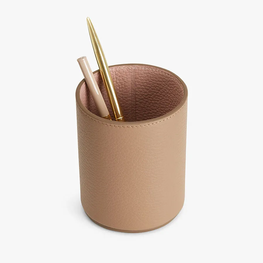 Leather Organizer Cup