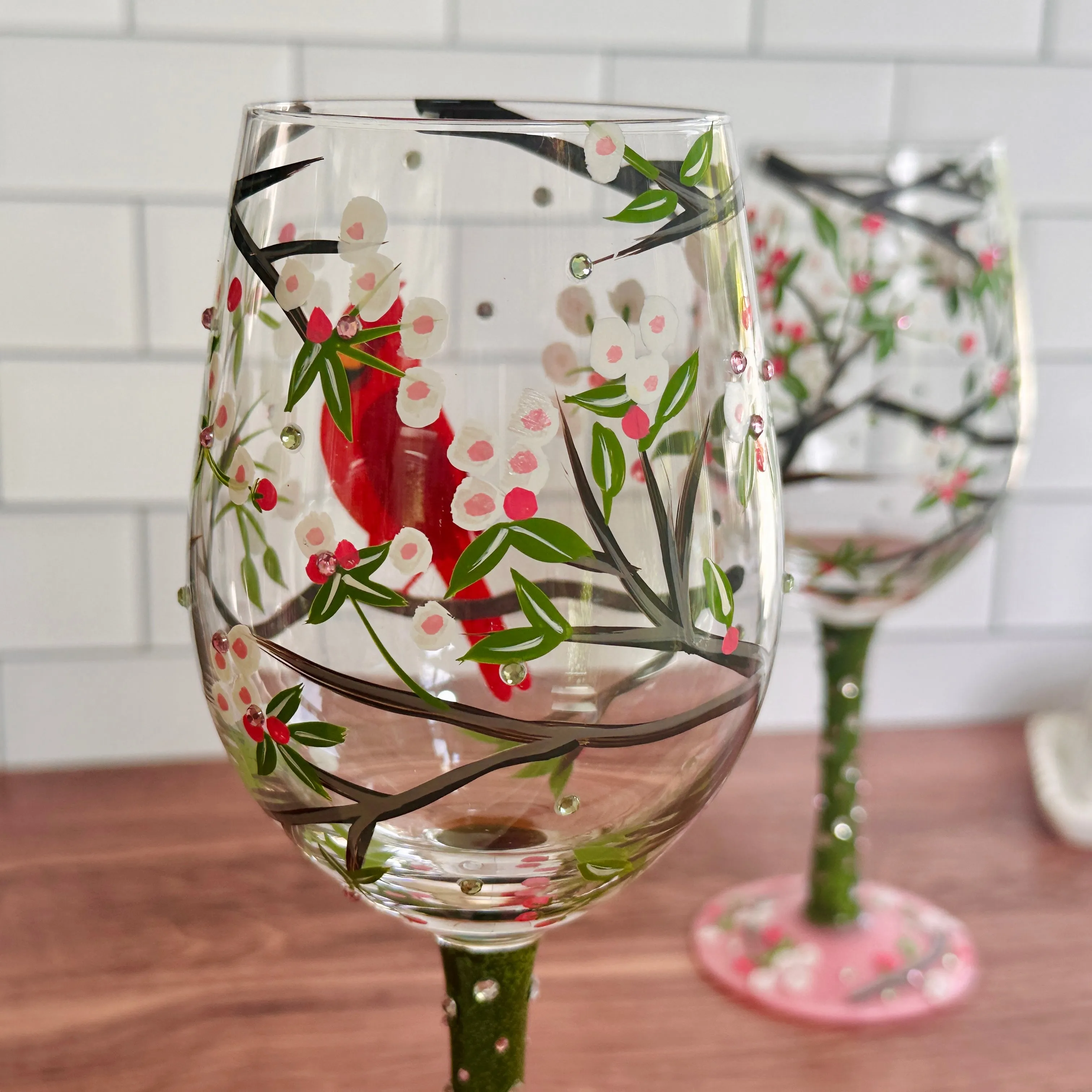 Lolita Set of 2 Cardinal Wine Glasses